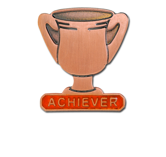 Achiever Trophies - Bronze Trophy Badge