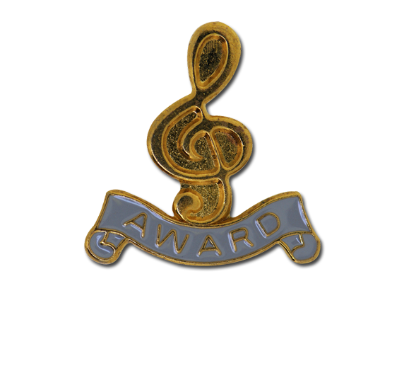 Award - Gold Clef Badge