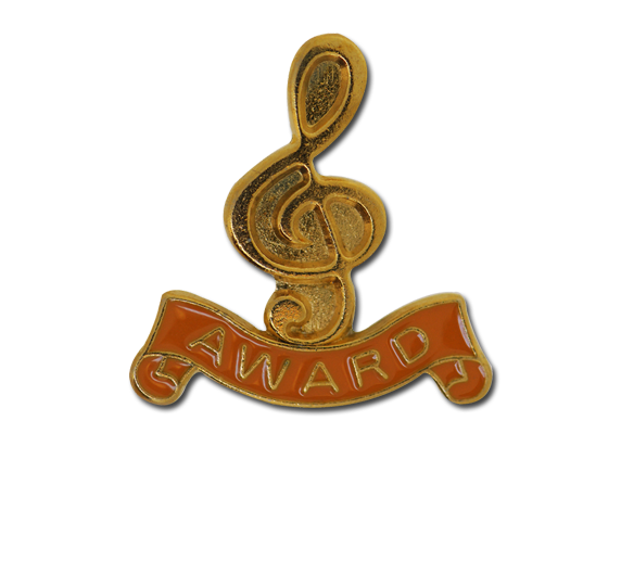 Award - Gold Clef Badge