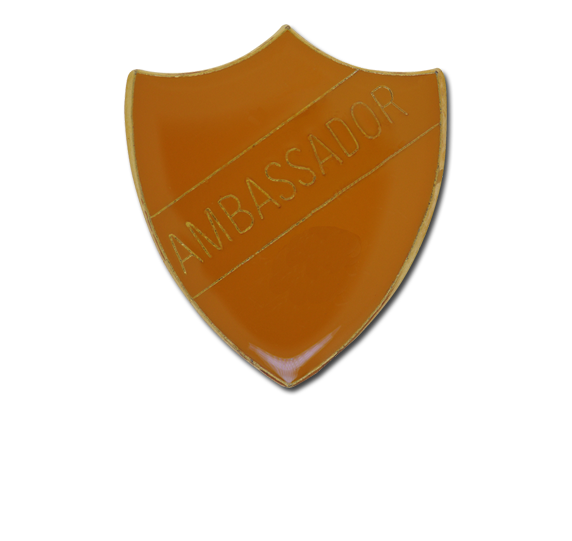 Ambassador Enamelled Shield Badge