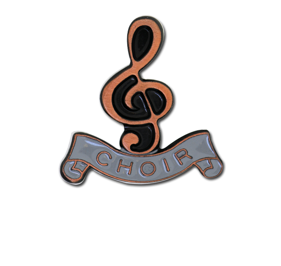 Choir - Bronze Clef Badge