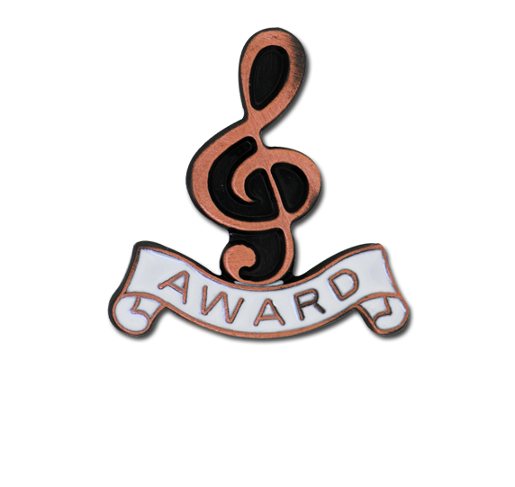 Award - Bronze Clef Badge