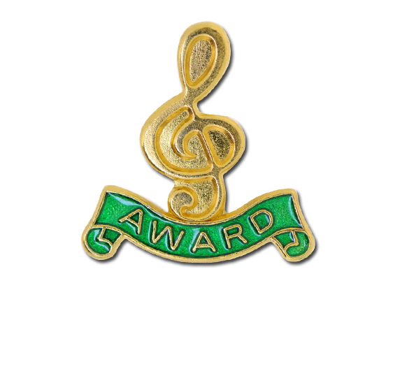 Award - Gold Clef Badge