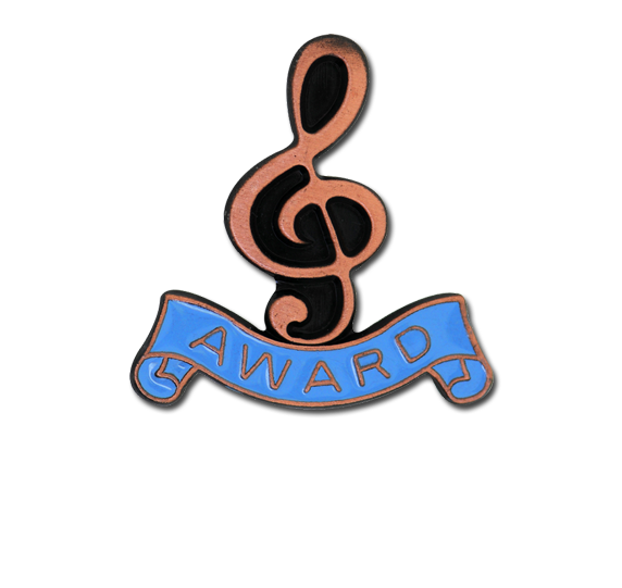 Award - Bronze Clef Badge