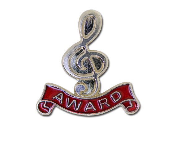 Award - Silver Clef Badge