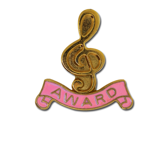 Award - Gold Clef Badge