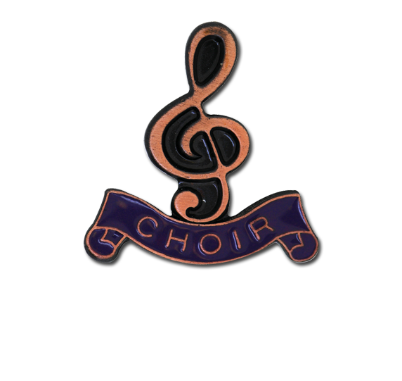 Choir - Bronze Clef Badge