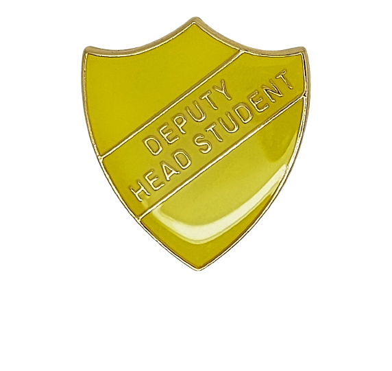 Deputy Head Student Enamelled Shield Badge