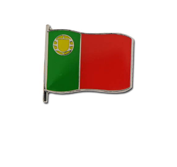 Portuguese Small Flag Badge