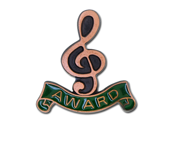 Award - Bronze Clef Badge