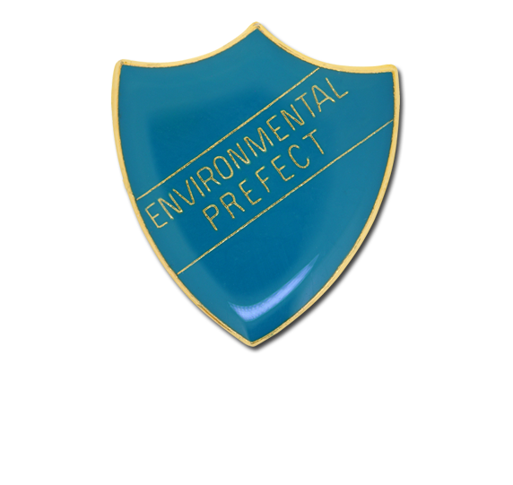 Environmental Prefect Enamelled Shield Badge