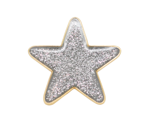 Glitter Star Star Badge