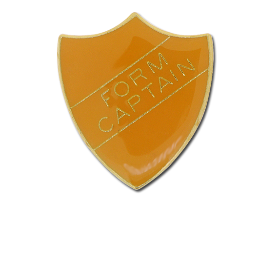 Form Captain Enamelled Shield Badge