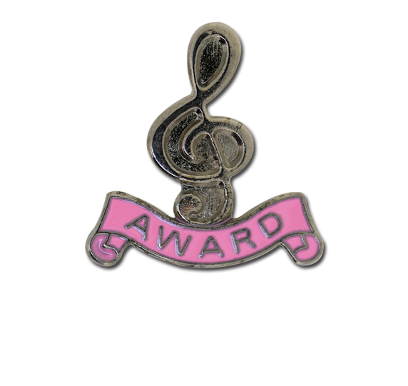 Award - Silver Clef Badge