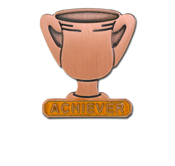 Achiever Trophies - Bronze Trophy Badge