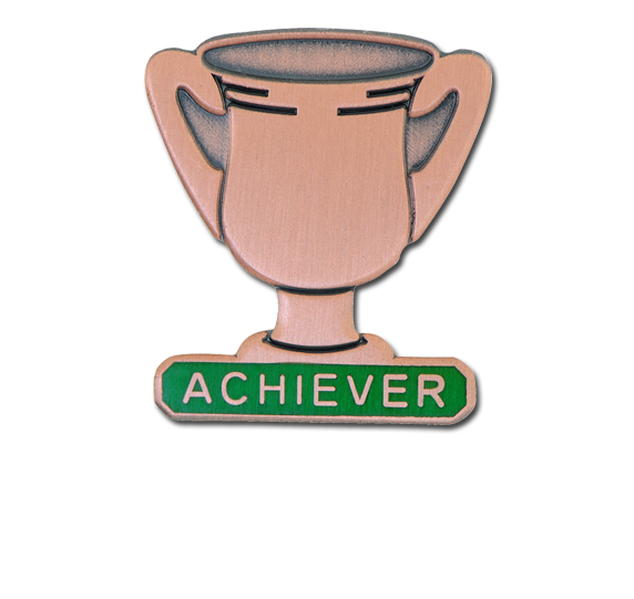 Achiever Trophies - Bronze Trophy Badge