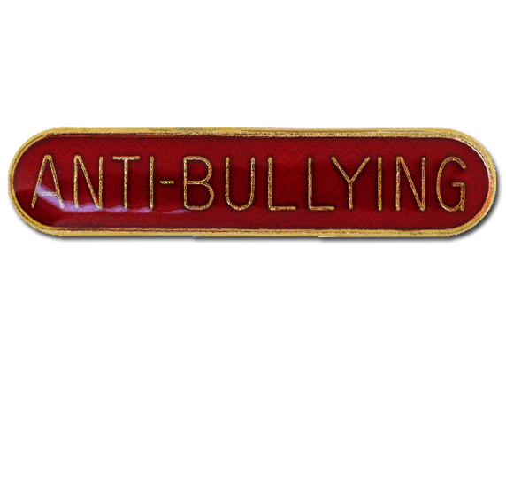 Anti-bullying Rounded Edge Bar Badge