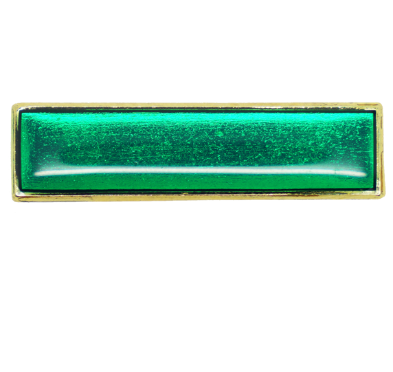 Plain School Squared Edge Bar Badge