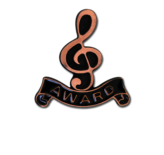 Award - Bronze Clef Badge