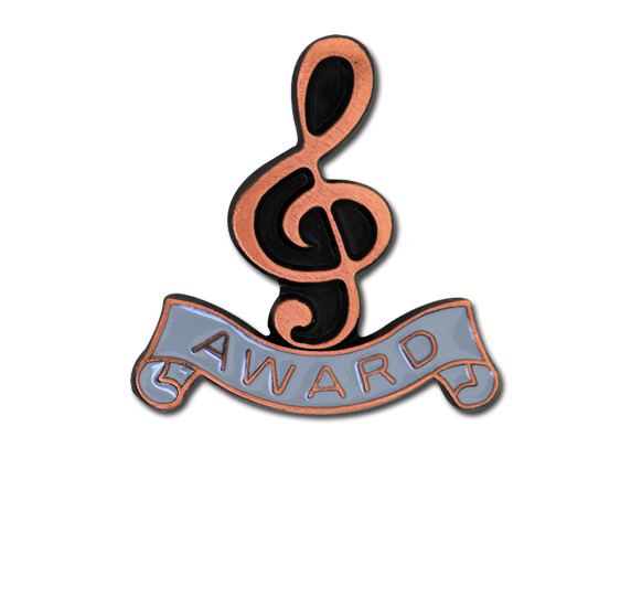 Award - Bronze Clef Badge