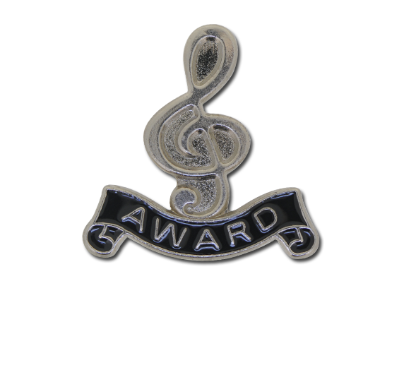 Award - Silver Clef Badge