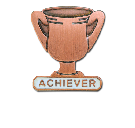 Achiever Trophies - Bronze Trophy Badge