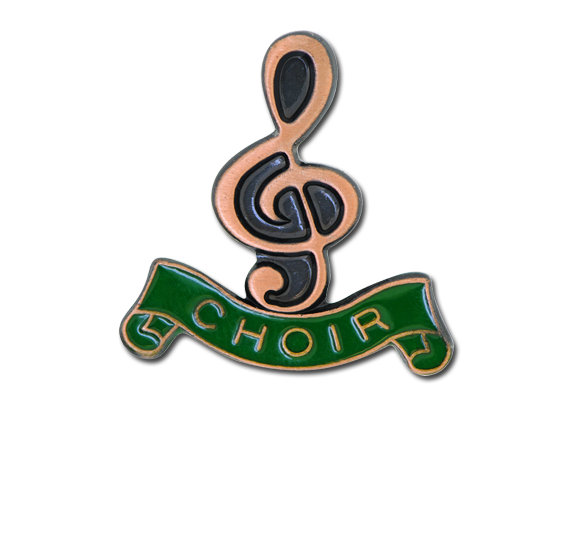 Choir - Bronze Clef Badge