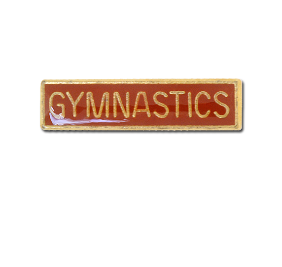 Gymnastics Small Bar Badge