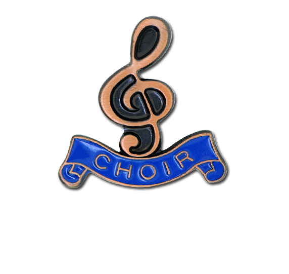 Choir - Bronze Clef Badge