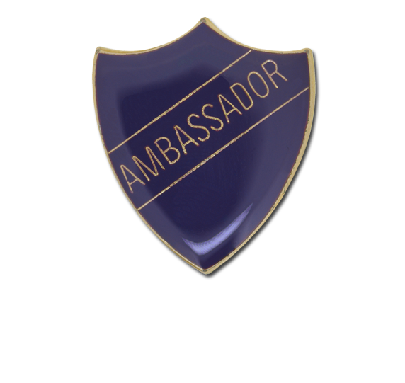 Ambassador Enamelled Shield Badge