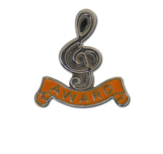 Award - Silver Clef Badge