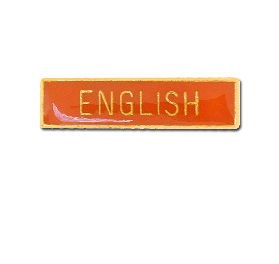 English Small Bar Badge