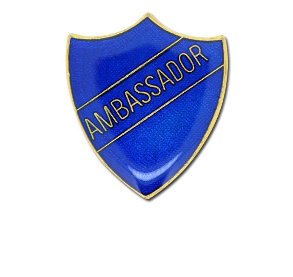 Ambassador Enamelled Shield Badge