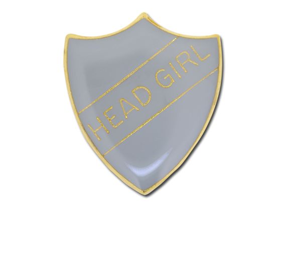 Head Girl Enamelled Shield Badge