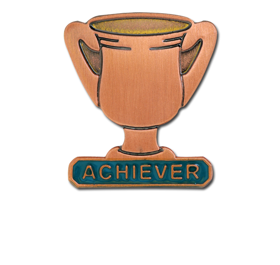 Achiever Trophies - Bronze Trophy Badge