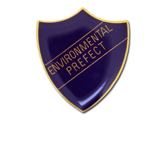 Environmental Prefect Enamelled Shield Badge