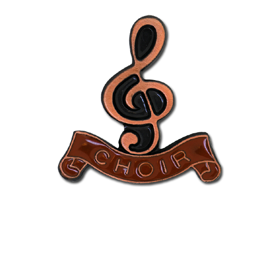 Choir - Bronze Clef Badge