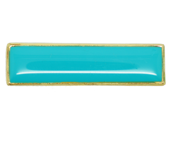 Plain School Squared Edge Bar Badge