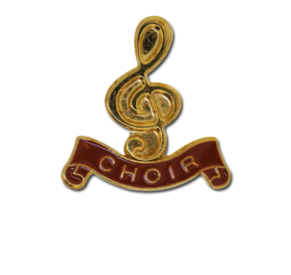 Choir -  Gold Clef Badge