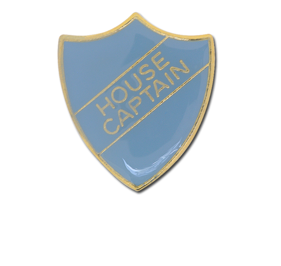 House Captain Enamelled Shield Badge