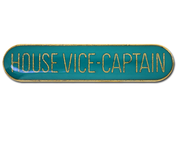 House Vice-Captain Rounded Edge Bar Badge