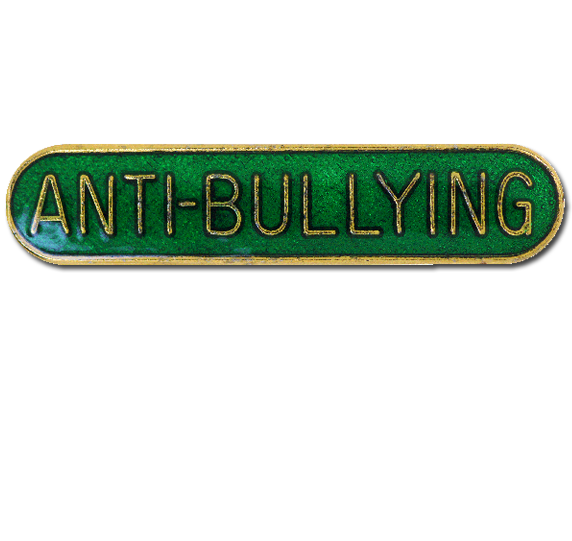 Anti-bullying Rounded Edge Bar Badge