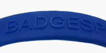 Personalised Embossed Wristbands