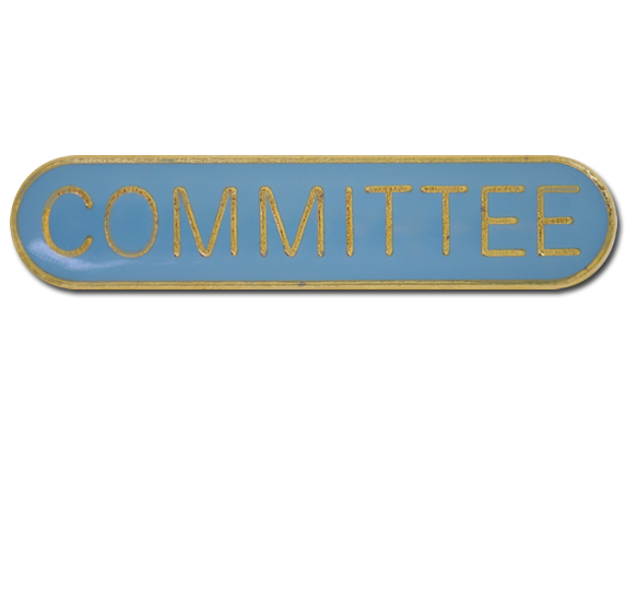 Committee Rounded Edge Bar Badge