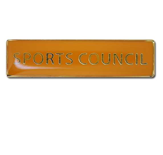 Sports Council Squared Edge Bar Badge