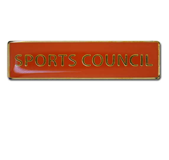 Sports Council Squared Edge Bar Badge