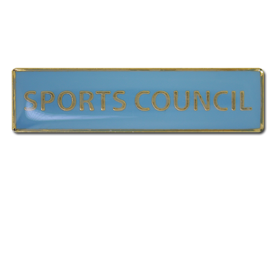 Sports Council Squared Edge Bar Badge