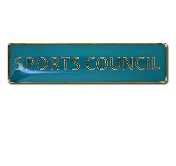 Sports Council Squared Edge Bar Badge