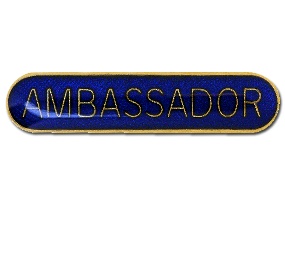 Ambassador Rounded Edge Bar Badge