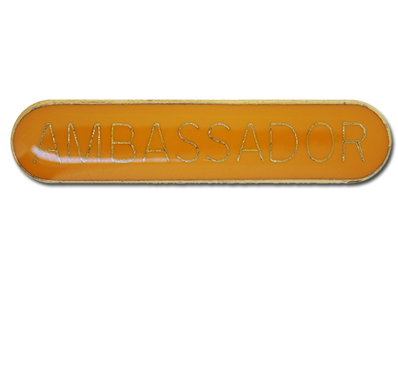 Ambassador Rounded Edge Bar Badge